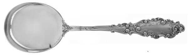 Luxembourg (Sterling, 1893) Round Bowl Soup Spoon (Gumbo)