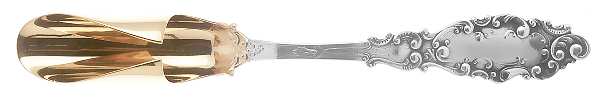 Luxembourg (Sterling, 1893) Solid Large Cheese Scoop