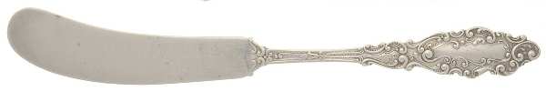 Luxembourg (Sterling, 1893) Flat Handle Paddle Butter Spreader