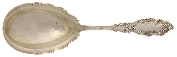 Luxembourg (Sterling, 1893) Large Solid Berry/Casserole Spoon