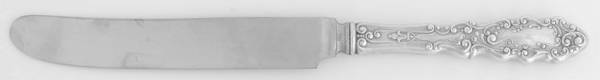 Luxembourg (Sterling, 1893) Old French Hollow Knife with Bolster