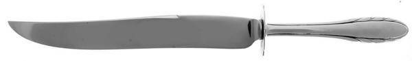 Lyric (Sterling, 1940, No Monos) Large Carving/Roast Knife StnlBl w/Sterling Guard