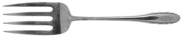 Lyric (Sterling, 1940, No Monos) Large Solid Serving Fork