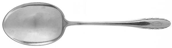 Lyric (Sterling, 1940, No Monos) Large Solid Serving Spoon