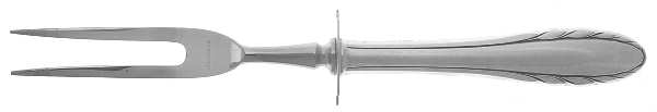 Lyric (Sterling, 1940, No Monos) Small Steak Carving Fork with Stainless Prongs