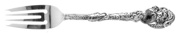 Marie Antoinette (Sterling, 1890) Small Individual Solid Fish/Salad Fork