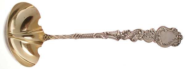 Marie Antoinette (Sterling, 1890) Large Solid Soup Ladle