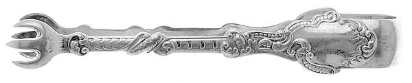 Marie Antoinette (Sterling, 1890) Small Sugar Tongs