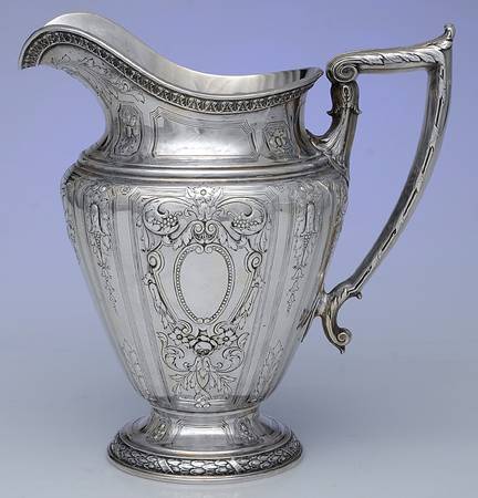 Maintenon (Sterling, Hollowware) Sterling Water Pitcher