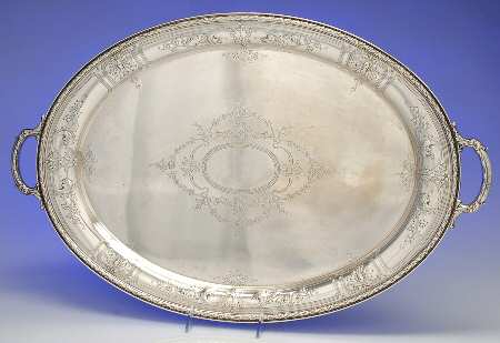 Maintenon (Sterling, Hollowware) 22" Waiter Tray