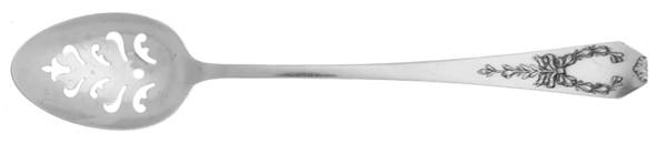 Madam Jumel (Sterling, 1908) Pierced Bowl Short Handle Olive Spoon