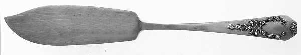 Madam Jumel (Sterling, 1908) Flat Handle Master Butter Knife