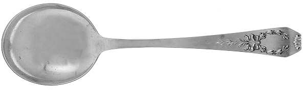 Madam Jumel (Sterling, 1908) Round Bowl Soup Spoon (Gumbo)