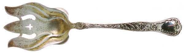 Marguerite (Sterling, 1901) Vegetable Serving Fork (Solid)