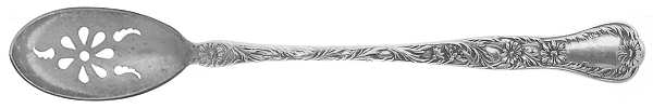 Marguerite (Sterling, 1901) Pierced Bowl Short Handle Olive Spoon