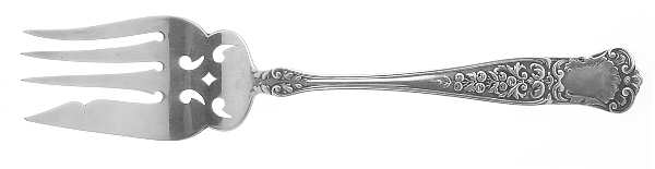 Maryland (Sterling, 1896) Small Solid Cold Meat Serving Fork