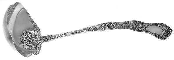 Meadow (Sterling, 1897) Large Solid Soup Ladle