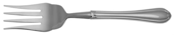Melon Bud (Stainless) Cold Meat Fork Large, Stainless Tines HC
