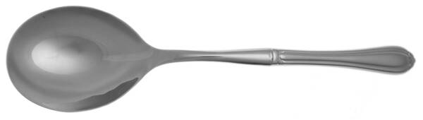 Melon Bud (Stainless) Casserole Spoon with Smooth Stainless Bowl HC
