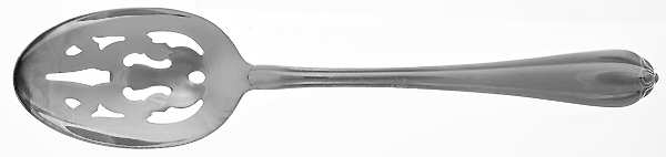 Melon Bud (Silverplate, 1991) Pierced Tablespoon (Serving Spoon)