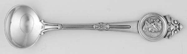 Medallion (Sterling, 1864) Master Salt Spoon
