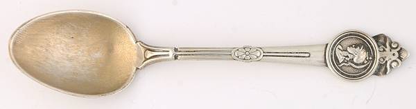 Medallion (Sterling, 1864) Five O'Clock Spoon