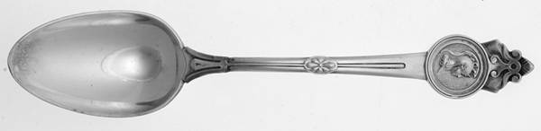 Medallion (Sterling, 1864) Teaspoon