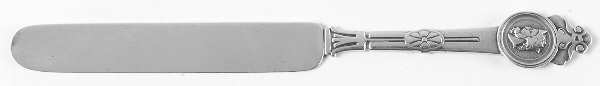 Medallion (Sterling, 1864) Solid Dessert/Tea Knife