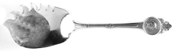 Medallion (Sterling, 1864) Entree/Macaroni/Oyster Server