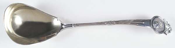 Medallion (Sterling, 1864) Small Solid Soup Ladle