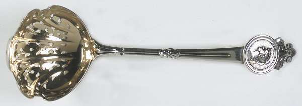 Medallion (Sterling, 1864) Large Sugar Sifter