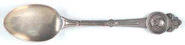 Medallion (Sterling, 1864) Five O'Clock Teaspoon