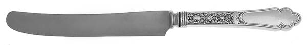 Medici-Old (Sterling, 1880, No Monograms) Old French Hollow Knife with Bolster