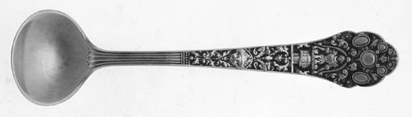 Medici-Old (Sterling, 1880, No Monograms) Master Salt Spoon
