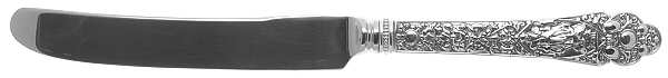 Medici-Old (Sterling, 1880, No Monograms) New Style New French Hollow Knife with Bolster