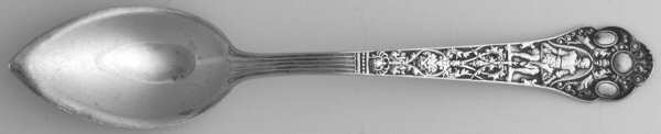Medici-Old (Sterling, 1880, No Monograms) Fruit/Orange Spoon