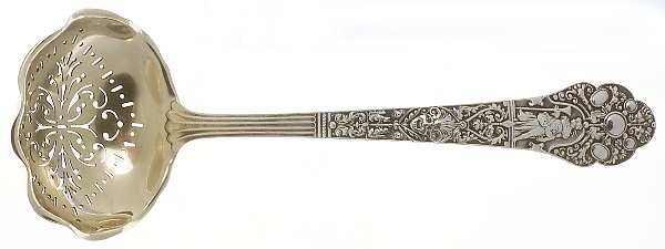 Medici-Old (Sterling, 1880, No Monograms) Large Sugar Sifter