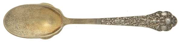 Medici-Old (Sterling, 1880, No Monograms) Ice Cream Spoon Individual