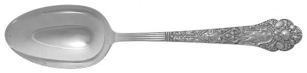 Medici-Old (Sterling, 1880, No Monograms) Tablespoon (Serving Spoon)