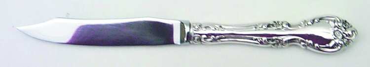 Melrose (Sterling, 1948, No Monograms) Individual Fruit Knife with Stainless Blade