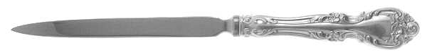 Melrose (Sterling, 1948, No Monograms) Letter Opener with Stainless Blade