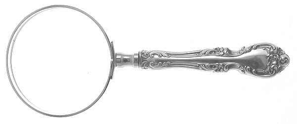 Melrose (Sterling, 1948, No Monograms) Magnifying Glass