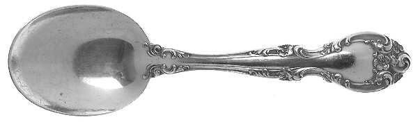 Melrose (Sterling, 1948, No Monograms) Straight Handle Baby Spoon