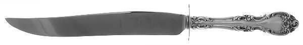 Melrose (Sterling, 1948, No Monograms) Large Stainless Blade Roast Carving Knife