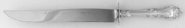 Melrose (Sterling, 1948, No Monograms) Small Steak Carving Knife with Stainless Blade