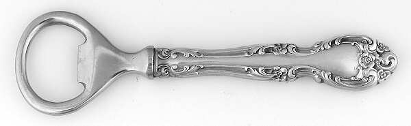 Melrose (Sterling, 1948, No Monograms) Bottle Opener with Stainless Bowl