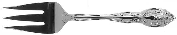 Mezzo (Stainless) Medium Solid Cold Meat Serving Fork