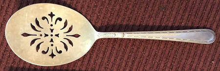 Miss American (Silverplate, 1931) Tomato Server, Solid Piece