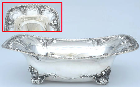 Sterling Hollowware 11" Rectangular Vegetable Bowl