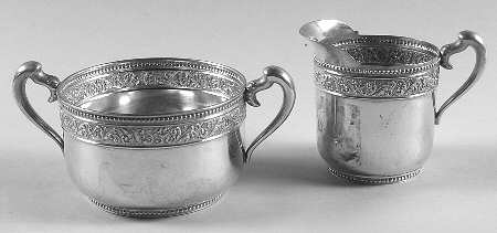 Sterling Hollowware Mini Sterling Creamer and Open Sugar